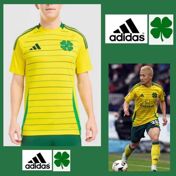 NWT ADIDAS Celtic Soccer/Football Jersey Daizen #38 - Picture 1 of 14